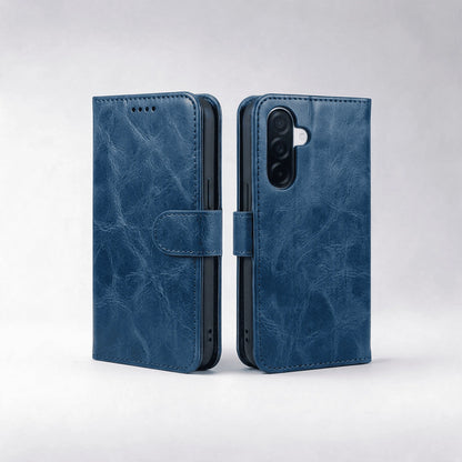 Samsung Galaxy S26 Series Book Flip Case Leather Wallet