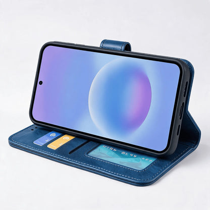 Samsung Galaxy S26 Series Book Flip Case Leather Wallet