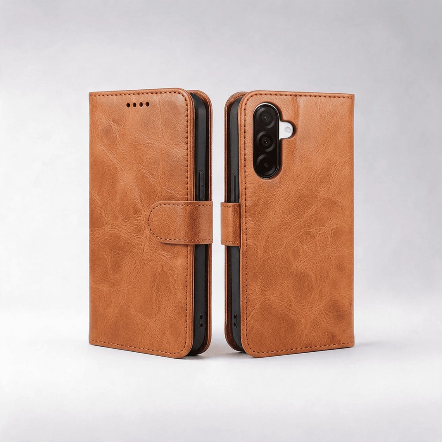 Samsung Galaxy S26 Series Book Flip Case Leather Wallet