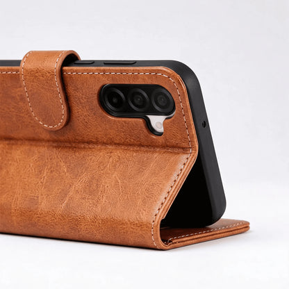 Samsung Galaxy S26 Series Book Flip Case Leather Wallet
