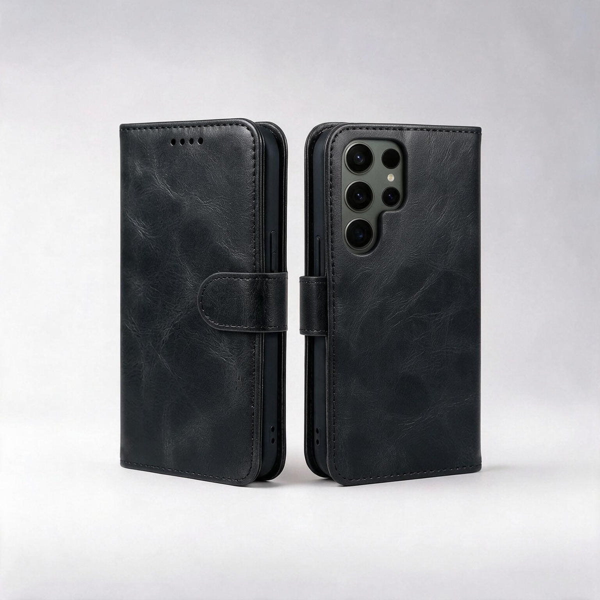Samsung Galaxy S21 Series Book Flip Case Leather Wallet