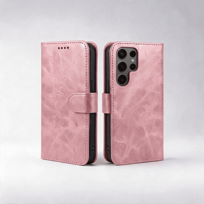 Samsung Galaxy S21 Series Book Flip Case Leather Wallet