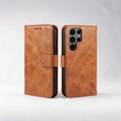 Samsung Galaxy S21 Series Book Flip Case Leather Wallet