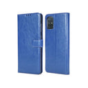 Samsung Galaxy S20 Book Flip Case Blue Leather Wallet