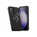 Samsung Galaxy A25 Ring Holder Case Black Kickstand