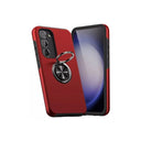 Samsung Galaxy S25 Ultra Ring Holder Case Red