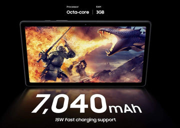 galaxy tab a7 battery specs