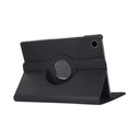 Universal 8 Inch Book Flip Tablet Case Black Leather Wallet