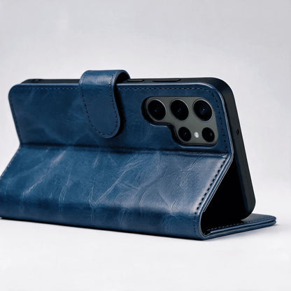Samsung Galaxy S23 Series Book Flip Case Leather Wallet