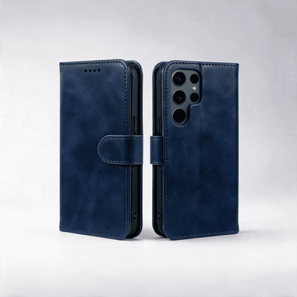 Samsung Galaxy S23 Series Book Flip Case Leather Wallet