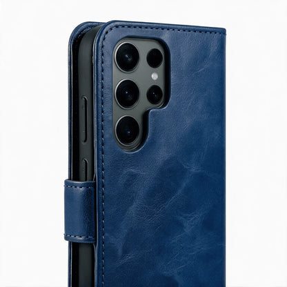 Samsung Galaxy S23 Series Book Flip Case Leather Wallet