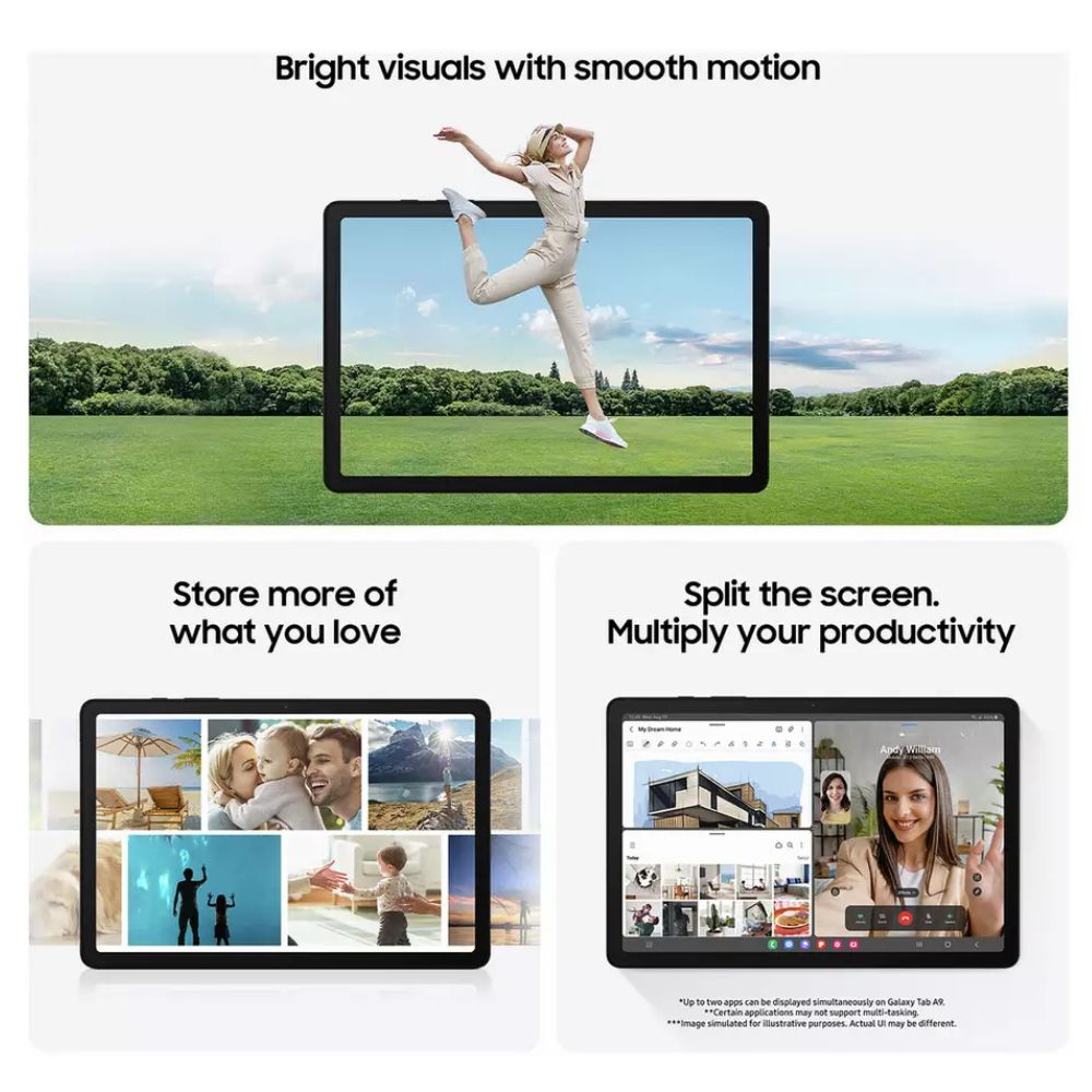 Galaxy Tab A9 Plus - Grade A, Silver, 64GB