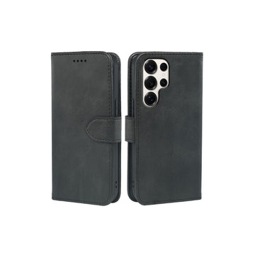 Samsung Galaxy S24 / FE / Plus / Ultra Book Flip Case Leather Wallet