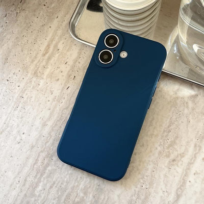 iPhone 16 Series Silicone Lens Protector Case