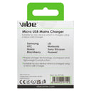 Vibe Micro USB Mains Charger