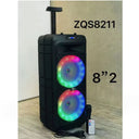 Wireless Bluetooth Outdoor-Party-Karaoke Portable with Powerful Woofer Speaker ZQS8211