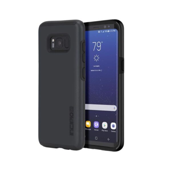 Samsung Galaxy S8 Incipio Book Flip Case Black