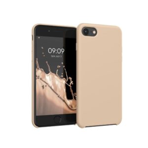 iPhone 7 8 SE Beige Silicon Case Case it